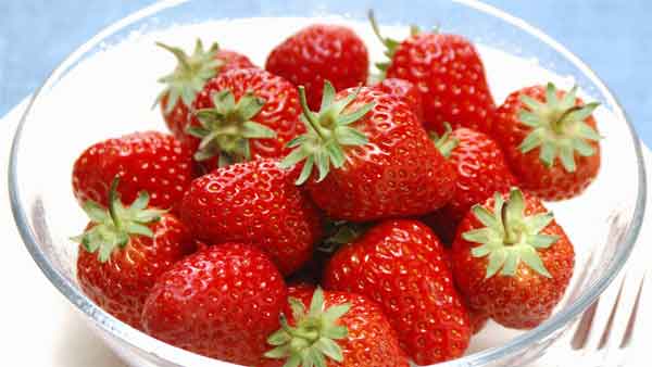 草莓施什么叶面肥增红上色快不烂果？